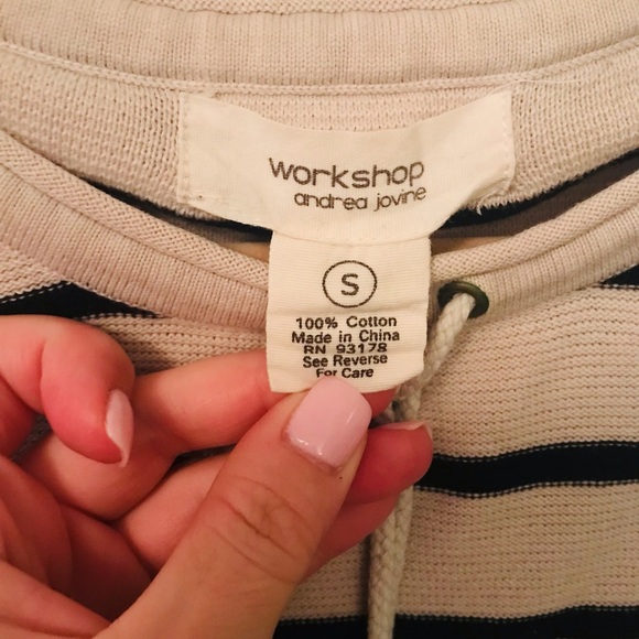 Workshop Andrea Jovine striped sweater - Picture 4 of 8